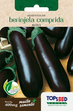 Semente Horta Berinjela Comprida, Roxa