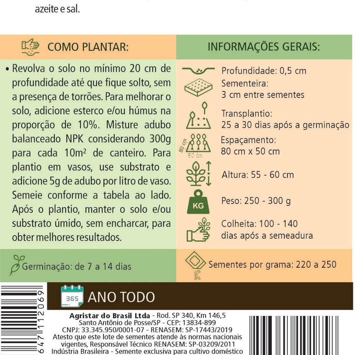 Semente Horta Berinjela Comprida, Roxa, marca Topseed Garden - Foto 2