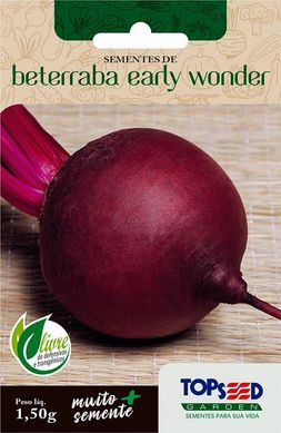 Semente Horta Beterraba e Wonder Tall Top