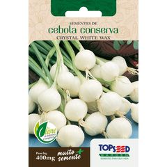 Semente Horta Cebola Crystal Conser