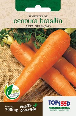 Semente Horta Cenoura Braslia Alta Seleo