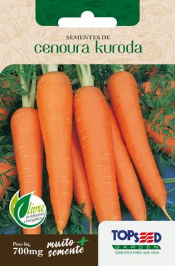 Semente Horta Cenoura Nova Kuroda