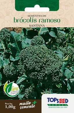 Semente Horta Brcolis Ramoso Santana