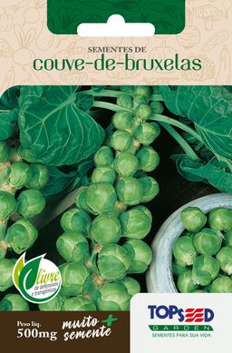Semente Horta Couve-de-Bruxelas