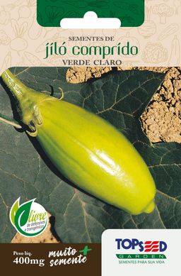 Semente Horta Jil Comprido, Verde