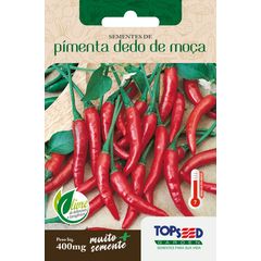 Semente Horta Pimenta Dedo Moça
