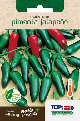 Semente Horta Pimenta Jalapeno