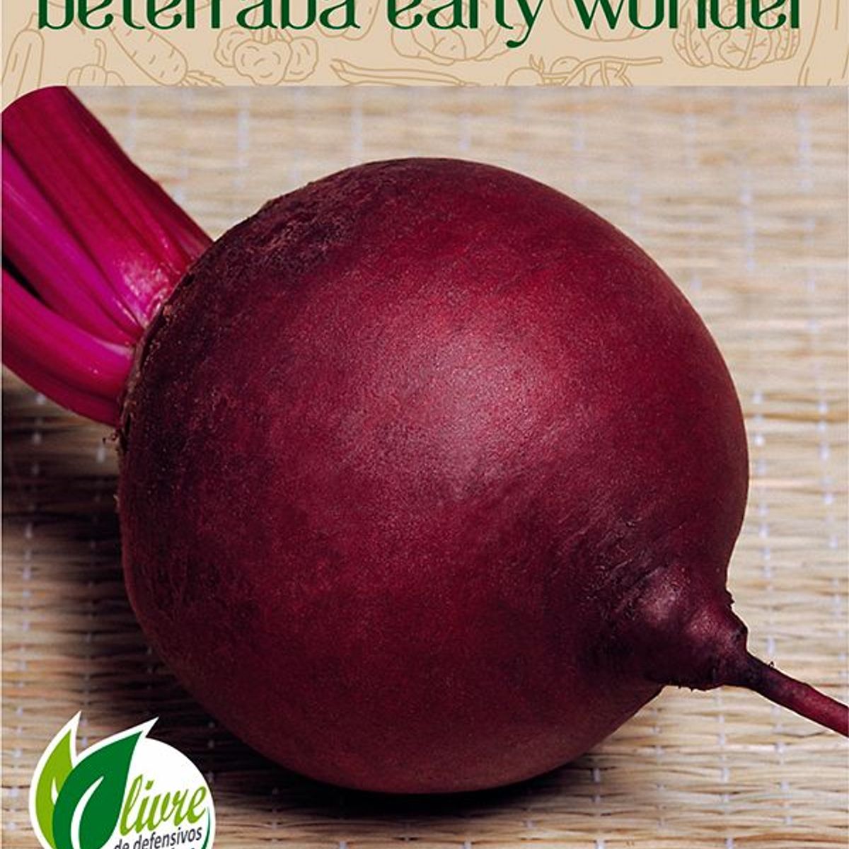 Semente Horta Rabanete Early Scarlet, marca Topseed Garden - Foto Principal