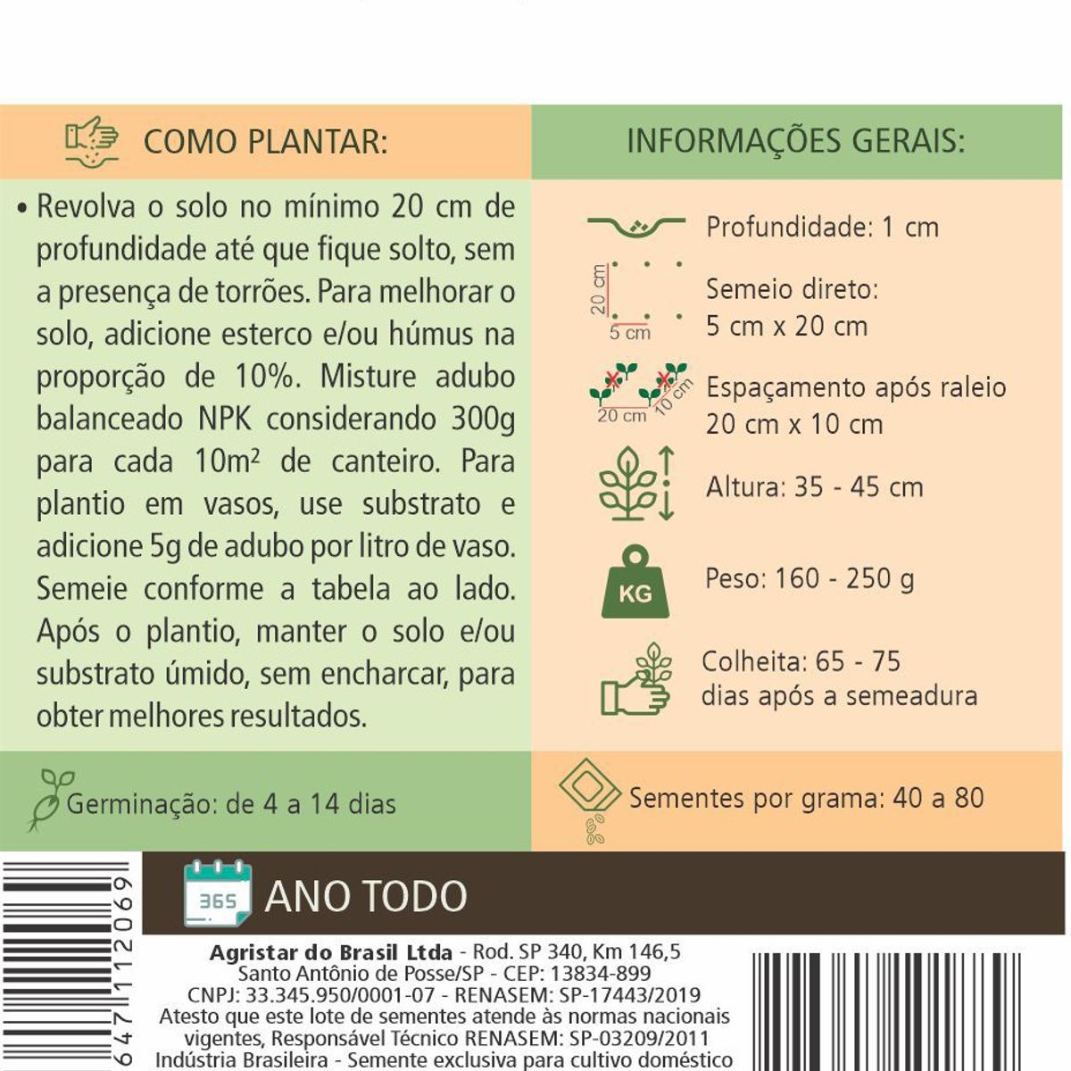 Semente Horta Rabanete Early Scarlet, marca Topseed Garden - Foto 2