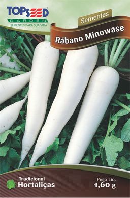 Semente Horta Rabano Minowase