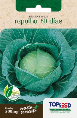 Semente Horta Repolho 60 Dias