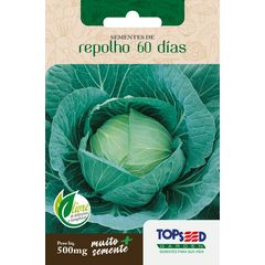 Semente Horta Repolho 60 Dias