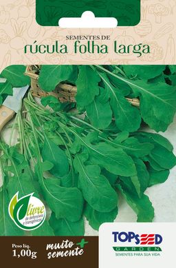 Semente Horta Rcula Folha Larga