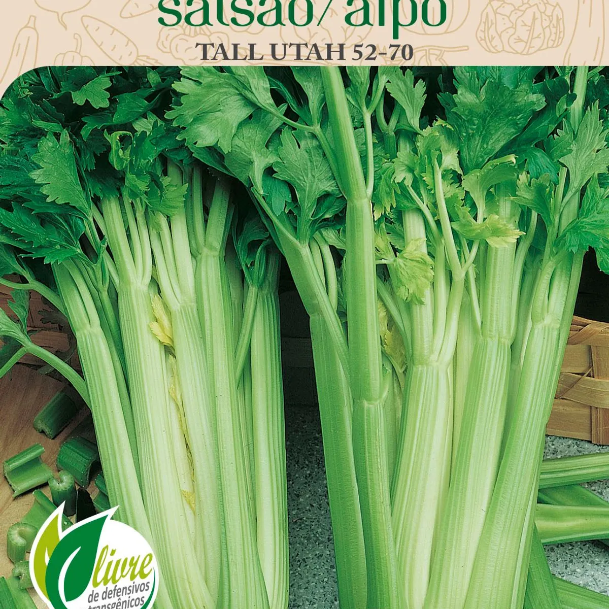 Semente Horta Salsão/Aipo Tall Utah, marca Topseed Garden - Foto Principal