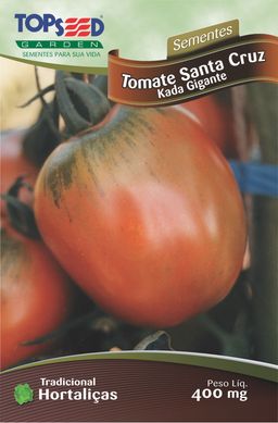 Semente Horta Tomate Santa Cruz Kada Gigante