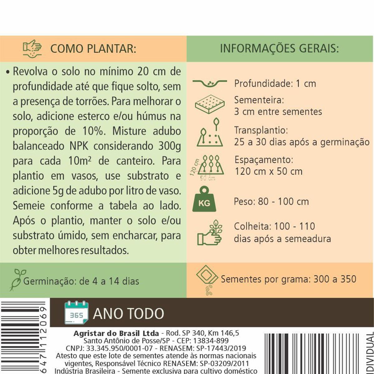 Semente Horta Tomate Italiano Molho, marca Topseed Garden - Foto 2