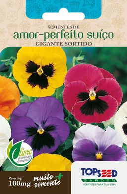 Semente Flor Amor-Perfeito Gigante Suo