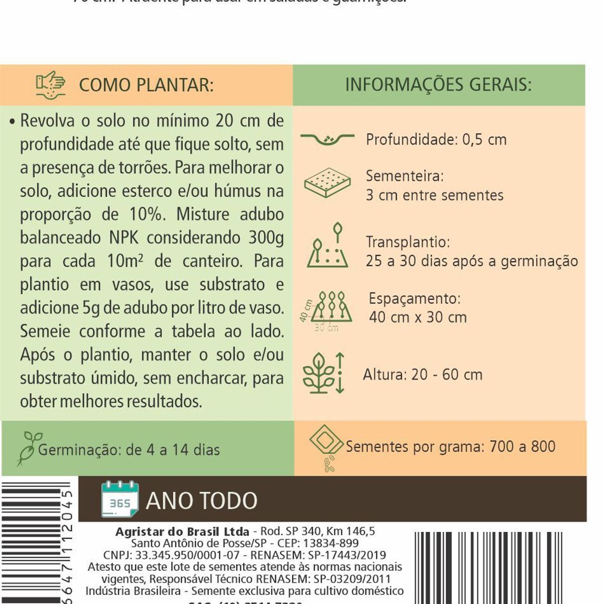 Semente Erva Manjericão Roxo Dark Opal, marca Topseed Garden - Foto 2