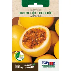 Semente Horta Maracujá Redondo, Amarelo