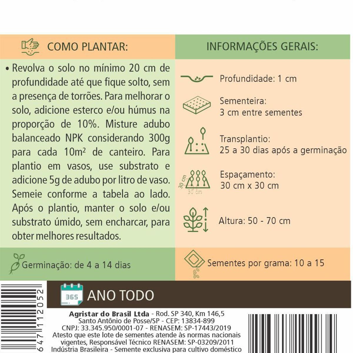 Semente Flor Maravilha Jardins, marca Topseed Garden - Foto 2