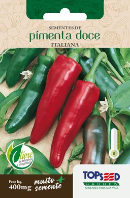 Semente Horta Pimenta-Doce Italiana