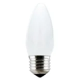 Lâmpada Incandescente Vela 25W 127V E27 Leitosa Branco Taschibra