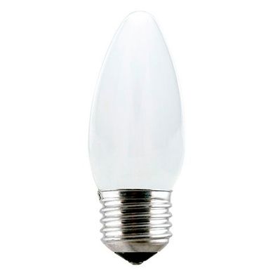 Lmpada Incandescente Vela 25W 127V E27 Leitosa Branco Taschibra