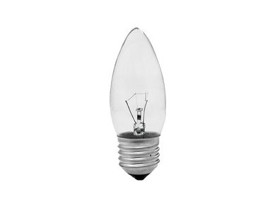 Lmpada Incandescente Vela E27 Luz Branca 40W 220V Taschibra  