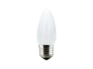 Lmpada Incandescente Vela E27 Luz Branca Leitosa 25W 220V Taschibra  