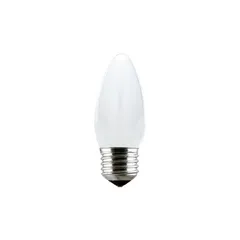 Lâmpada Incandescente Vela E27 Luz Branca Leitosa 40W 220V Taschibra