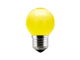Lâmpada Incandescente Bolinha Luz Amarela 15W 127V Taschibra