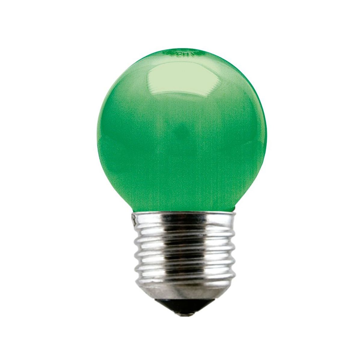 Lâmpada Incandescente Bolinha Verde 15W 220V, marca Taschibra - Foto Principal