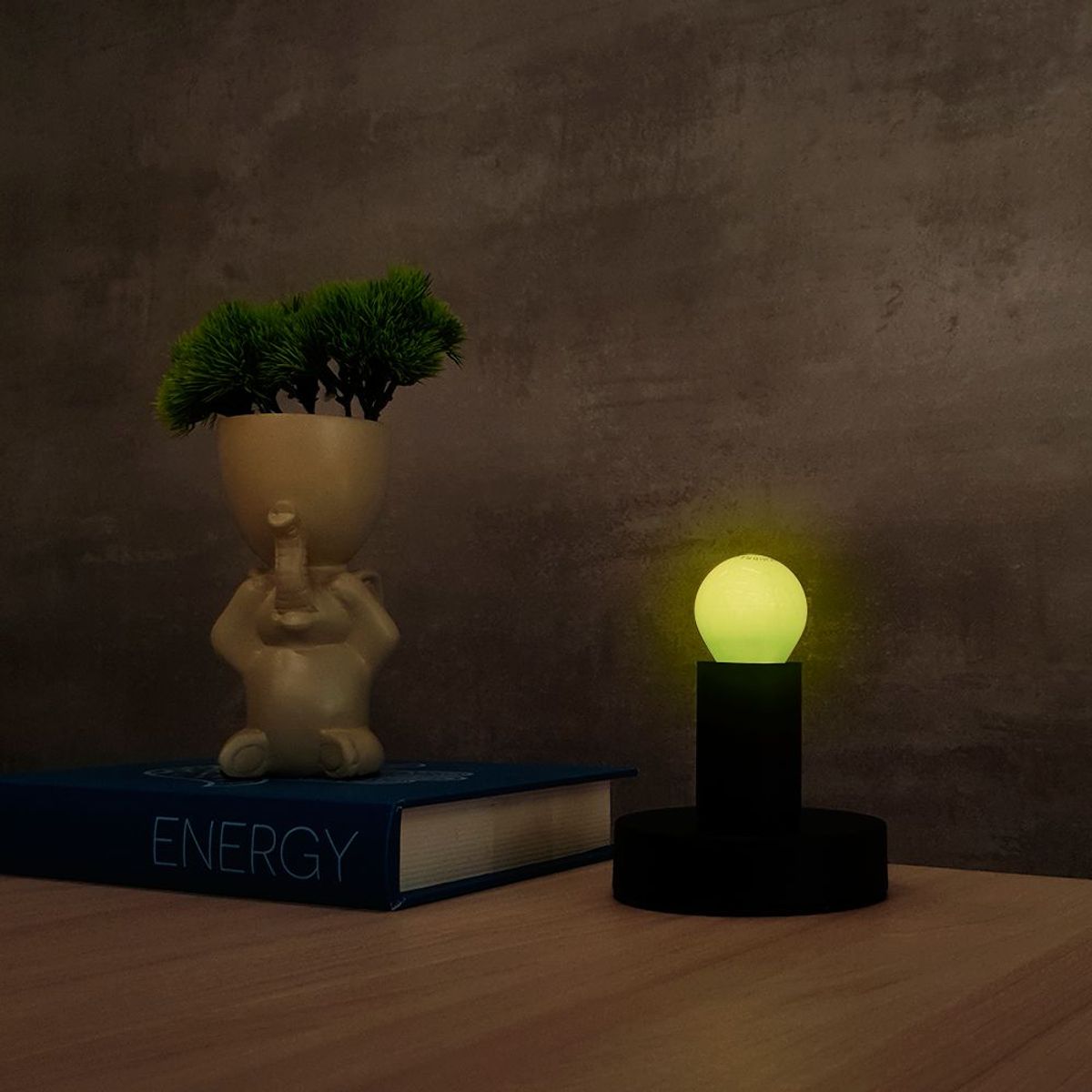 Lâmpada Incandescente Bolinha Verde 15W 220V, marca Taschibra - Foto 2
