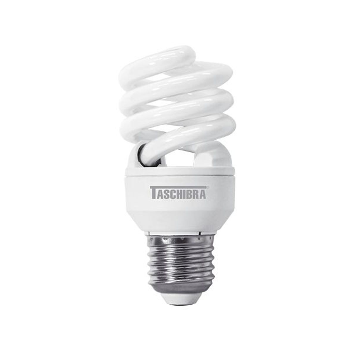 Lâmpada Fluorescente Espiral Luz Branca 15W 220V Taschibra, marca Taschibra - Foto Principal
