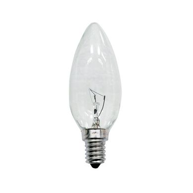 Lmpada Incandescente Vela E14 Luz Branca Clara 25W 220V  