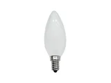 Lâmpada Incandescente Vela E14 Luz Branca Leitosa 25W 127V Taschibra