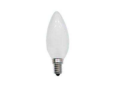 Lmpada Incandescente Vela E14 Luz Branca Leitosa 25W 127V Taschibra 