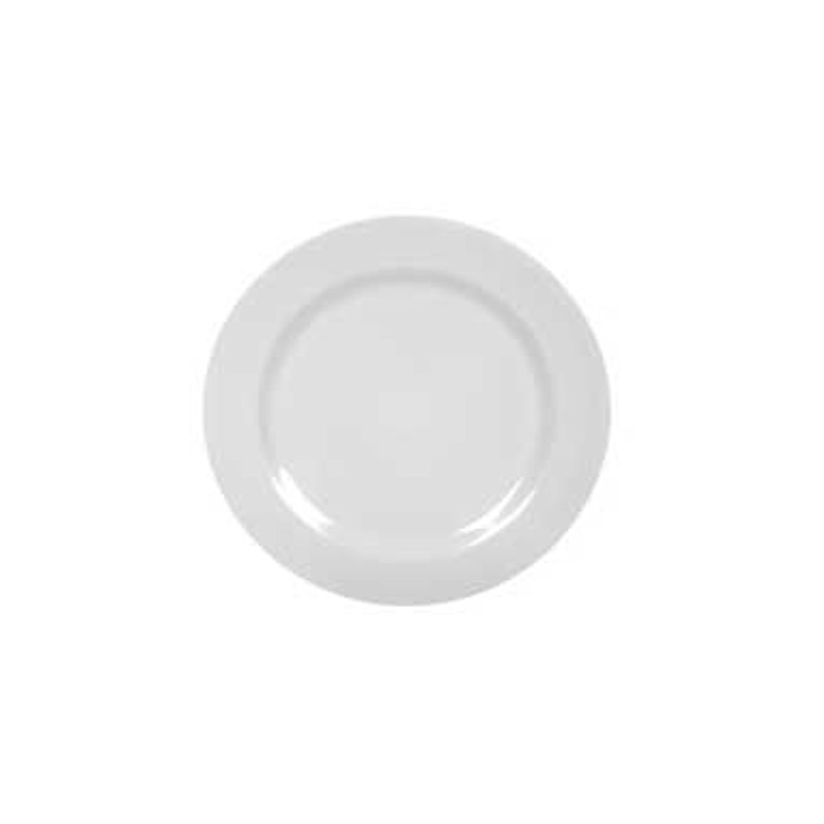 Prato Sobremesa Melamine, Branco, 18cm, marca Yazi - Foto 2