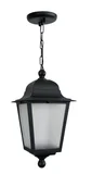 Luminária Pendente Soberana 58x21x21cm Polipropileno Preto Dital