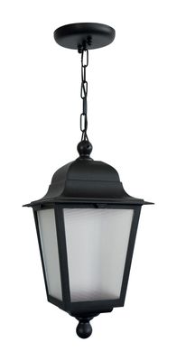 Luminria Pendente Soberana 58x21x21cm Polipropileno Preto Dital