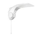 Duo Shower Quadra Turbo Eletrônico 220V 7500W Branco