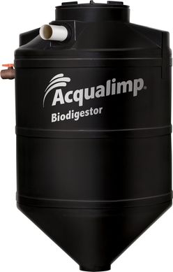 Biodigestor 600L em Polietileno Preto