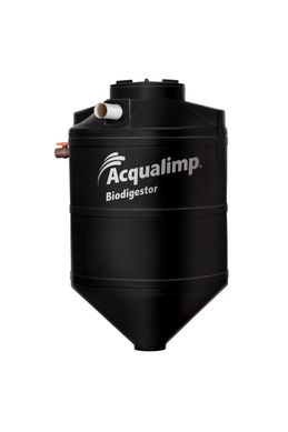 Biodigestor 1300L em Polietileno Preto