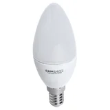 Lâmpada Vela LED Branca Com 4W Luz Amarela E14 Decor