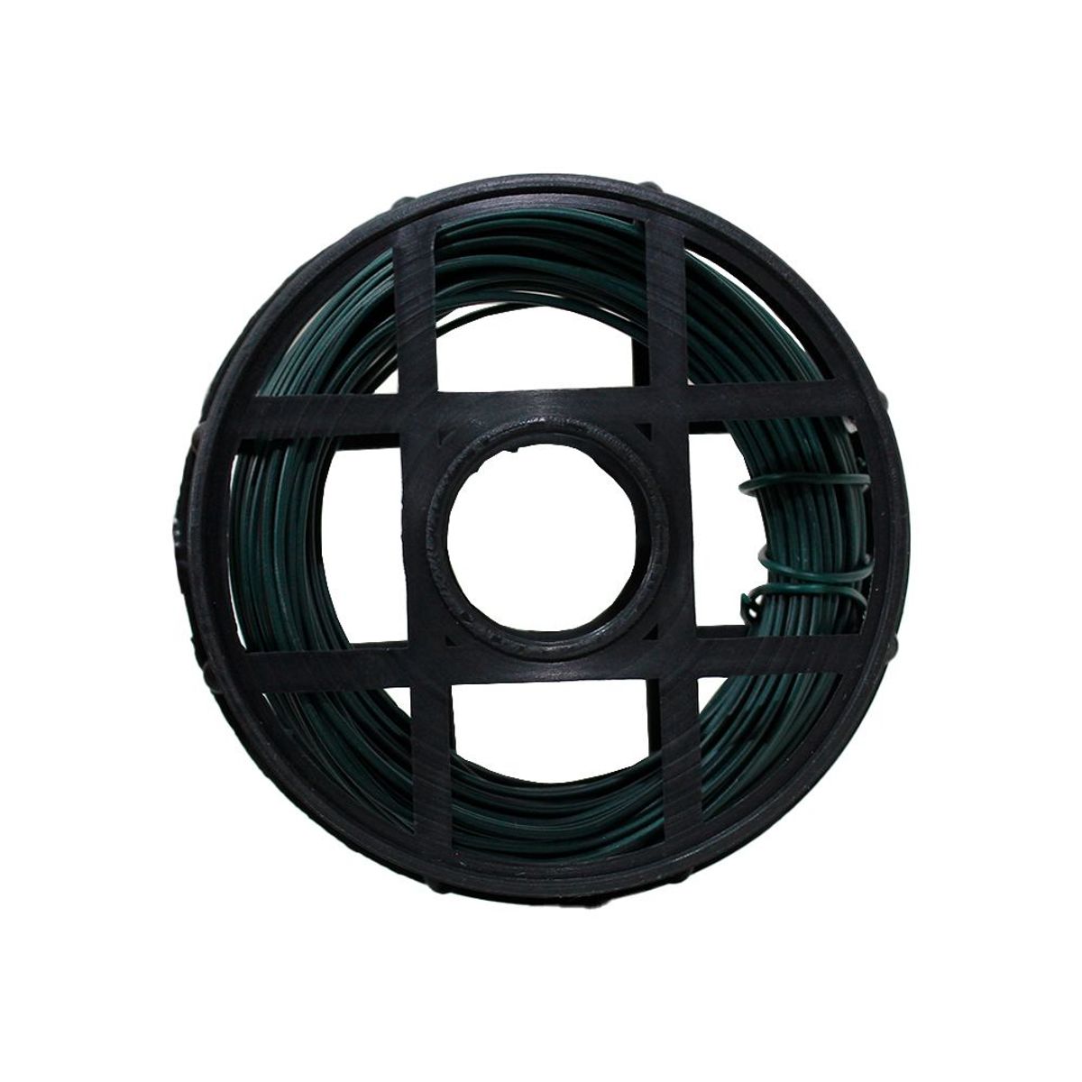 Arame Multiuso Fio BWG 26 com PVC, Verde, 25cm, marca Alambre - Foto 2
