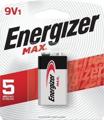 Bateria 9V Max Alcalina com 1 Unidade