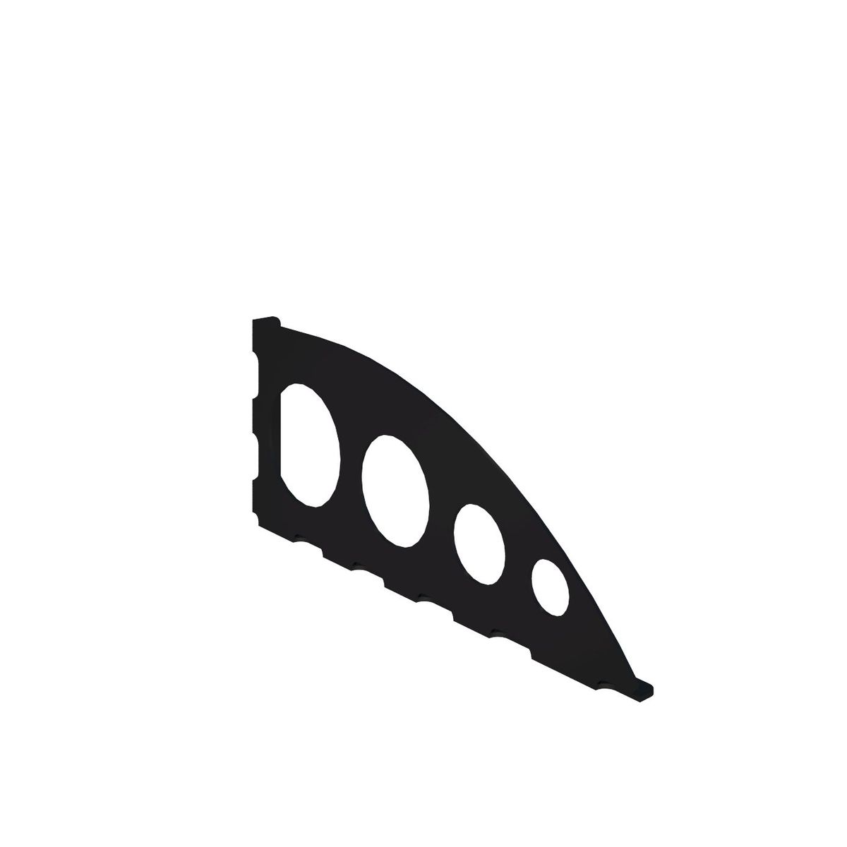 Suporte Matisse Par, Preto, 18cm, marca Ducasse - Foto Principal