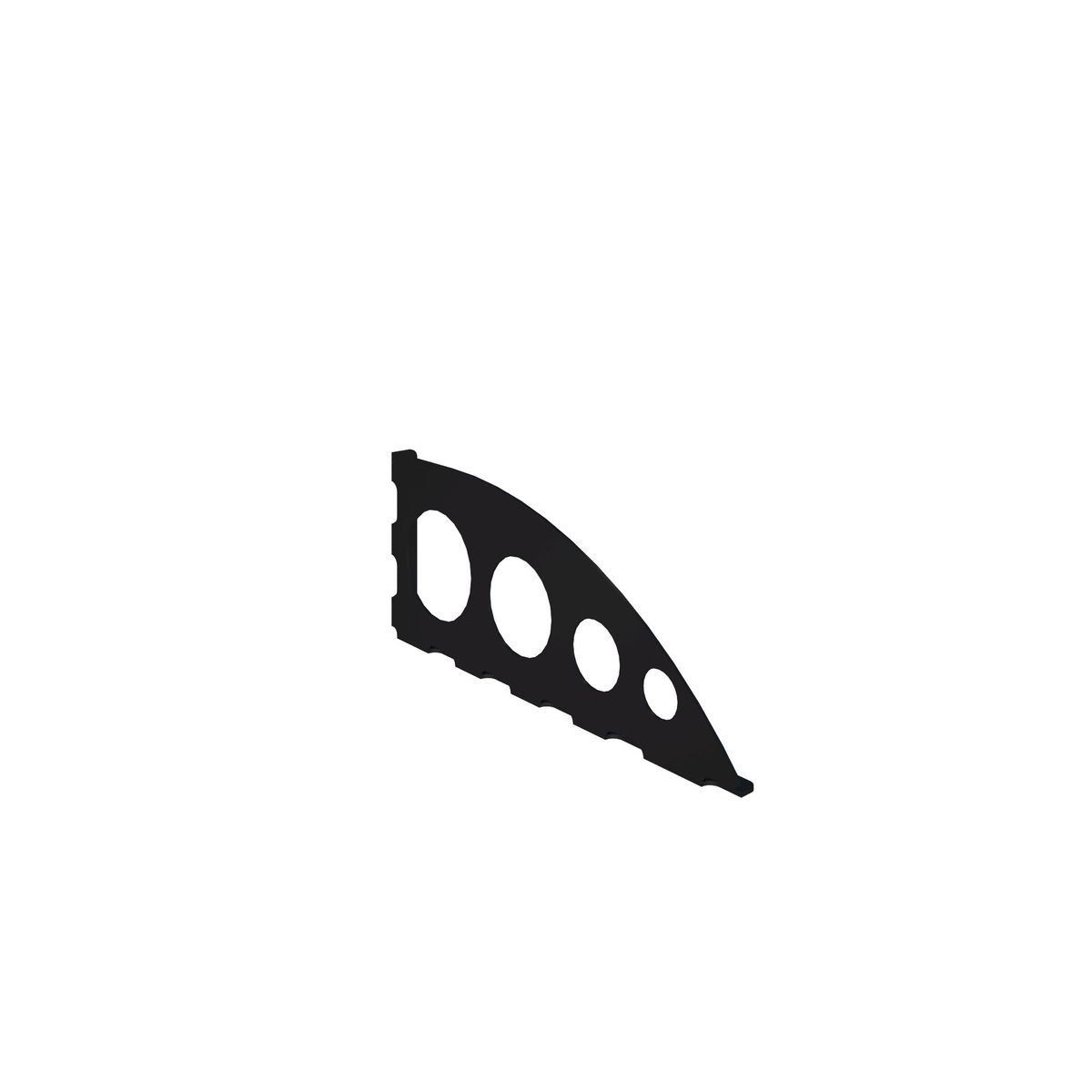 Suporte Matisse Par, Preto, 18cm, marca Ducasse - Foto Principal