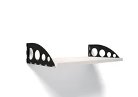 Suporte Matisse 23cm Par, Preto