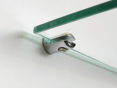 Suporte Vidro, Metal, 6mm